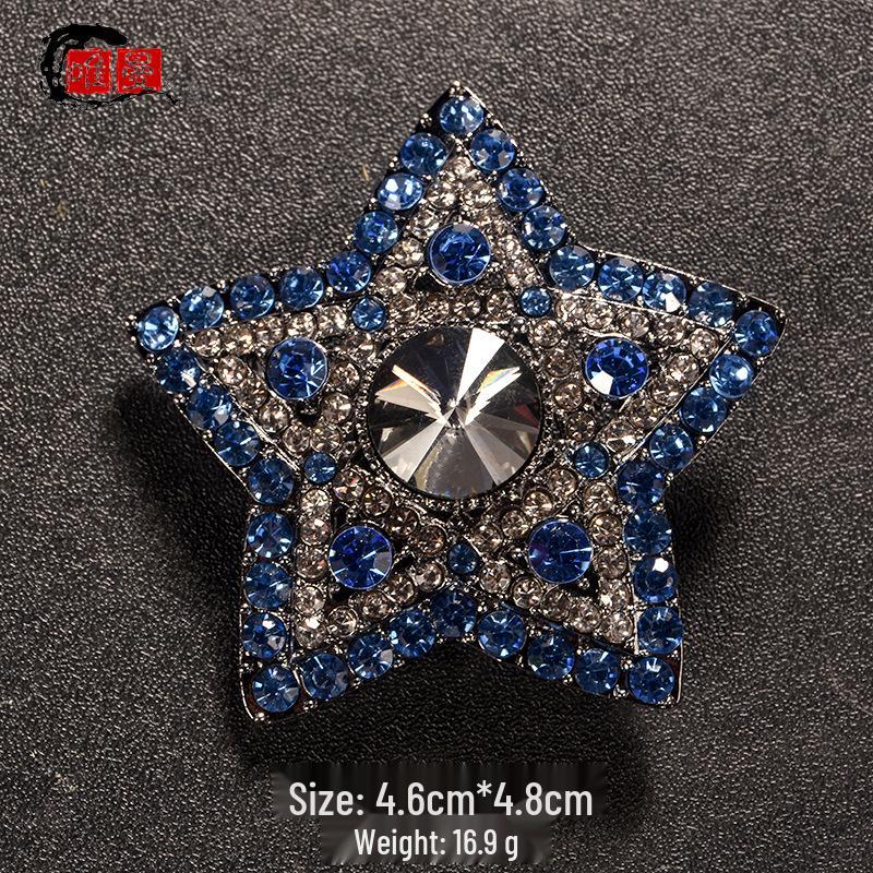 Japanese Style Luxury Brooch: Elegant High-End Women's Pin for Sweater or Lapel