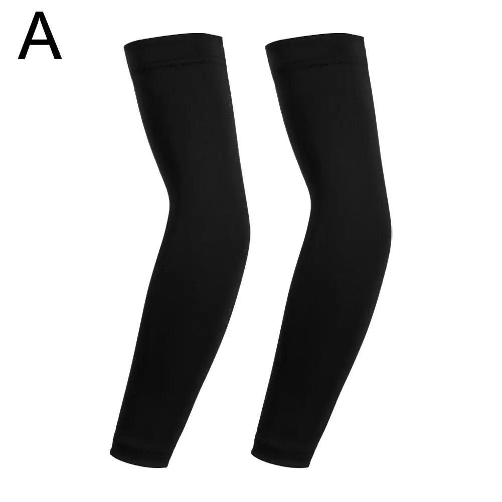 1 Pair of Arm Sleeves Basketball Biking Arm Warmer Summer Volleyball Protection Jogging Sun Protection Belt High Quality 20cm