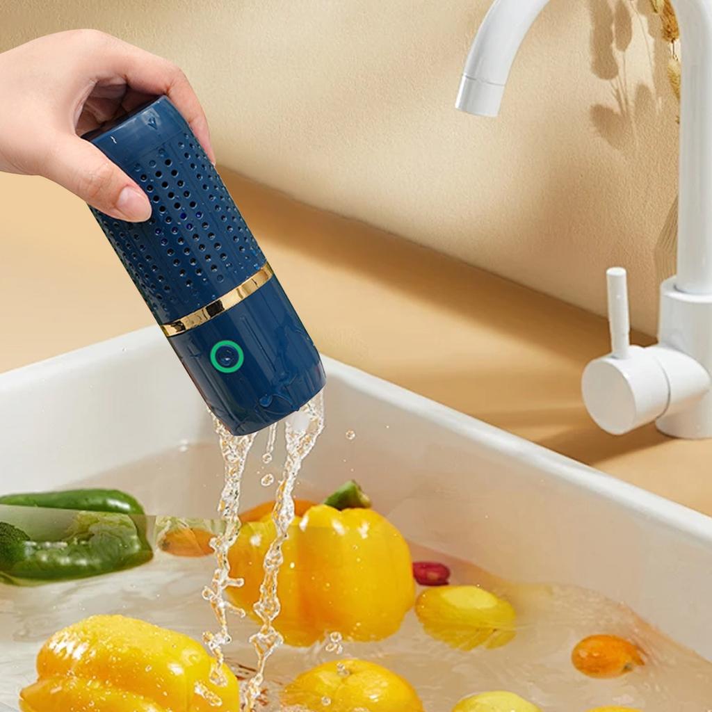 Portable Dishwasher And Wireless Cleaning Machine For And Vegetables, Quickly Oil Stains And Disinfects Tableware