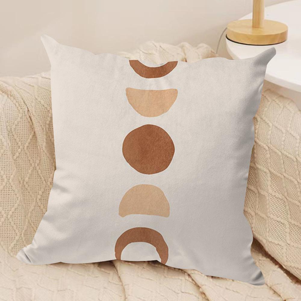 Boho Matisse Coral Lines Cushion Cover Soft Plush Fabric Double-Sided Printed Sofa Cushion Cover for All Seasons Home Decor Gift