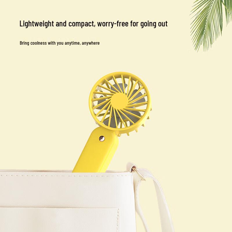 Mini Handheld USB Rechargeable Portable Fan