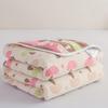 Premium A-grade Pure Cotton 6-Layer Gauze Comforter & Nap Blanket