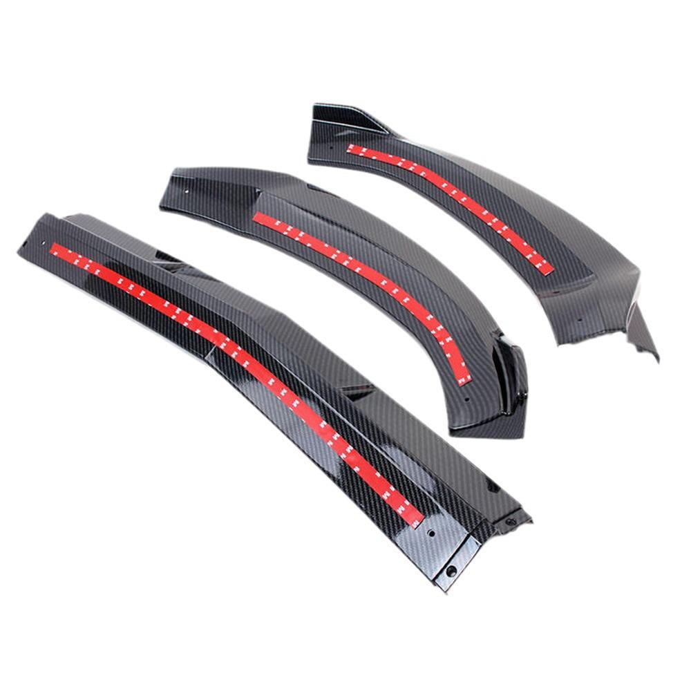 2015-2019 Mercedes Classe C W205 Divisor de Lábio Frontal Kit Spoiler de 3 Peças C300