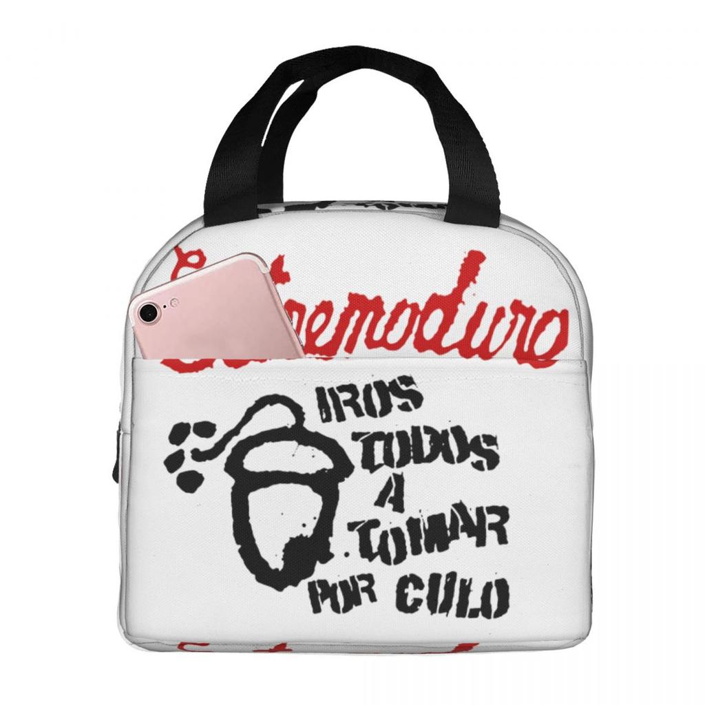 Extremoduro Album Rock Band Thermal Insulated Lunch Bags for Travel Portable Food Bag Container Thermal Cooler Lunch Boxes