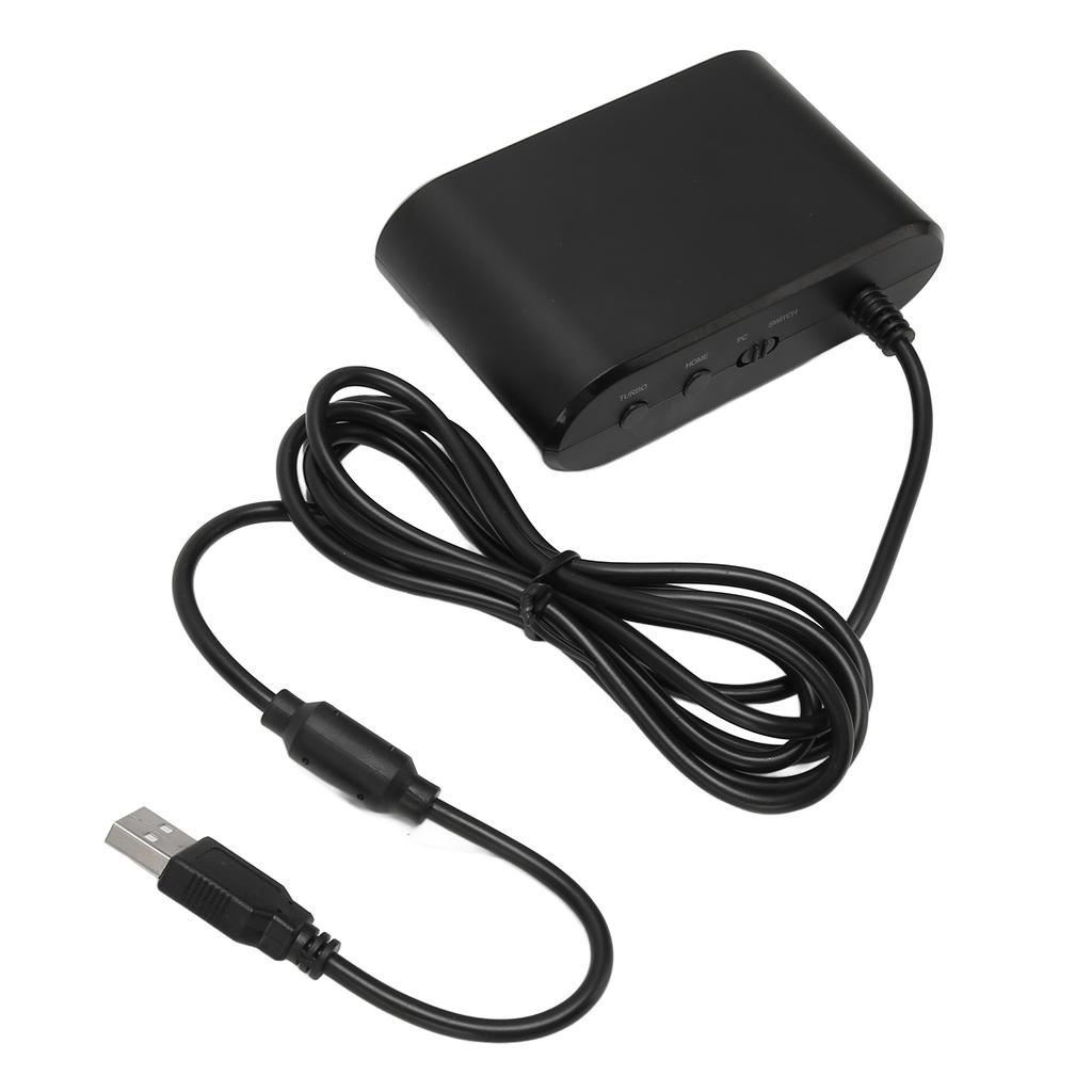 Game Controller Converter Multifunction Supports HOME TURBO 2 in 1 Gamepad Converter Adapter for Switch PC