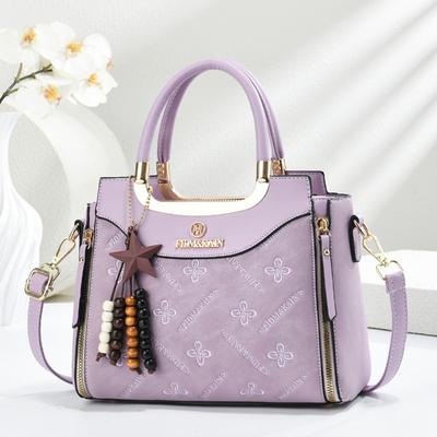 Bag Women's New Printed Fashion Versatile Women's Bag Simple Large Capacity Shoulder Crossbody Handbag