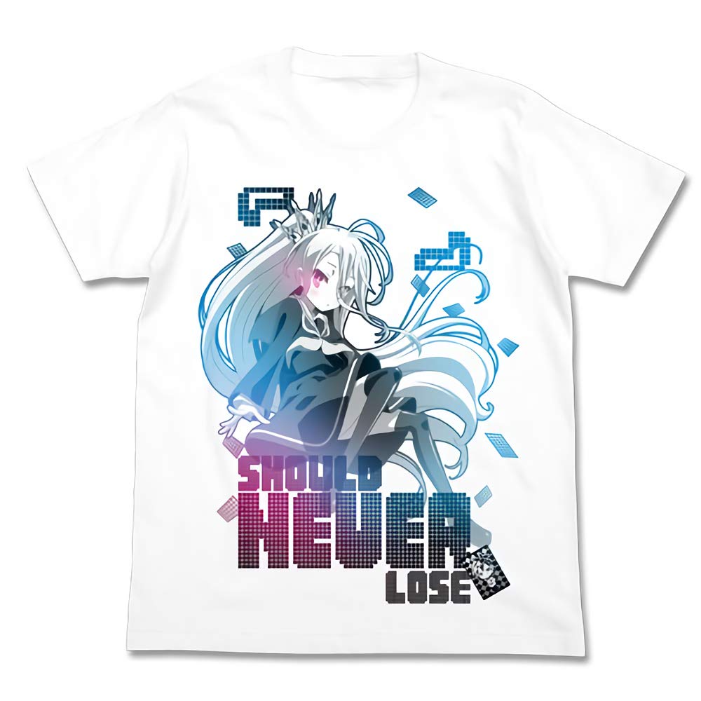

Cospa No Game No Life White T-shirt WHITE Size XL