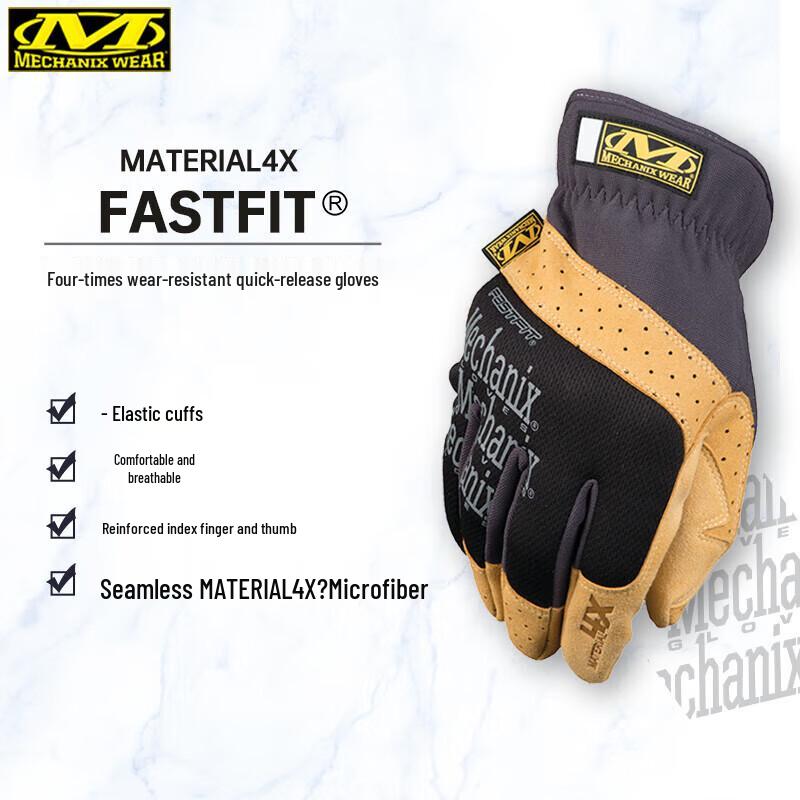 

Mechanix Wear 4X FastFit Durable Work Gloves