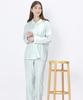 EP8070 Long Sleeve Pajamas with Cotton Double Gauze Wing/Wacoal Women's Pants, 100% (Body),