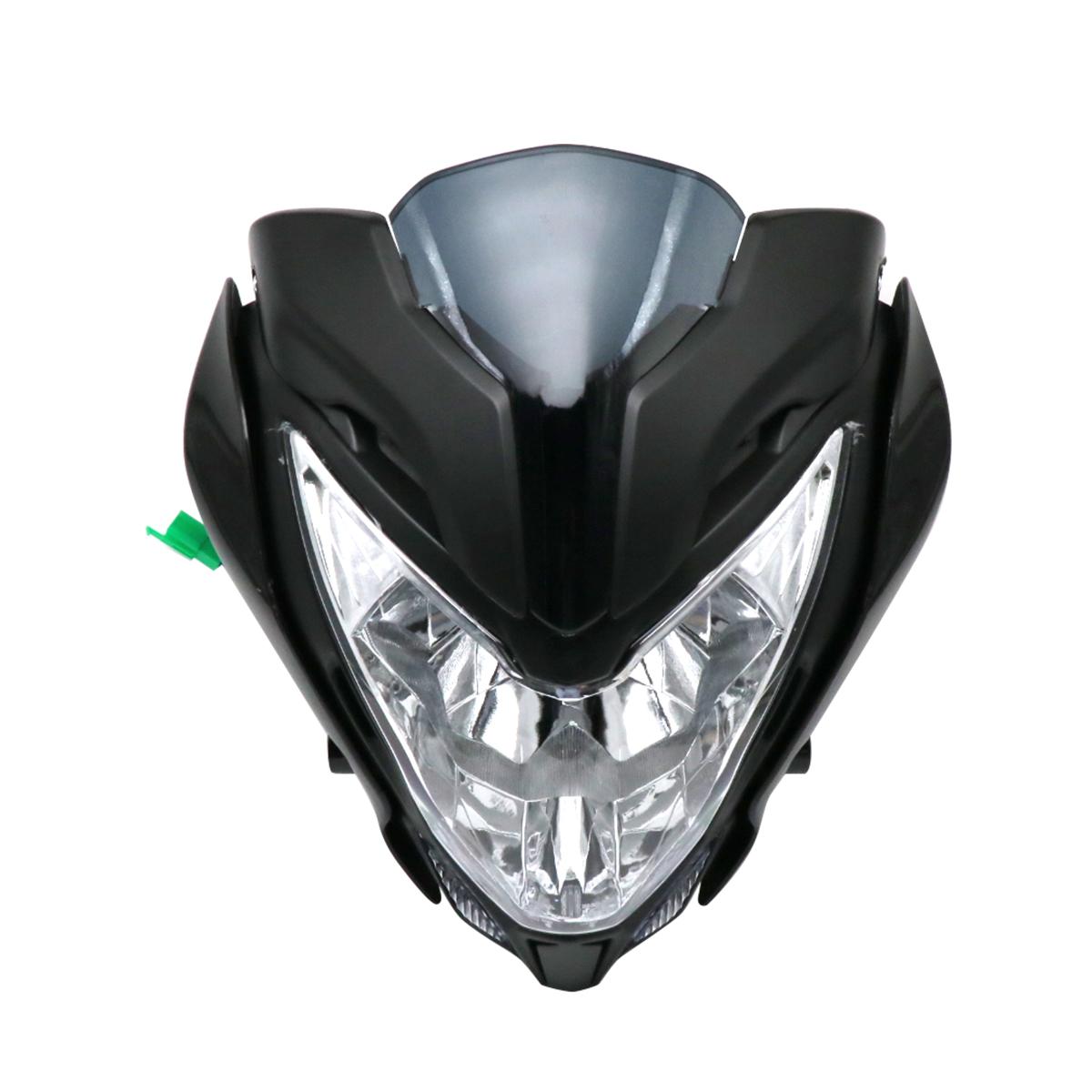ZSDTEP Motorcycle LED/Halogen Headlight Assy for BAJAJ pulsar 200NS