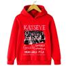 Girls Group Katseye Graphic Hoodies Boys Girls Hooded Sweatshirts Toddler Kids Casual Pullovers Idol Printed Harajuku Sportwear