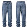 RogueWave Y2k Streetwear Vintage Pantalones Hombre Trees Camouflage Jeans Cargos for Men Patchwork Straight Baggy Casual Denim Trousers