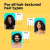 Arata Curl Styling Combo (Mini) - Curl Cream (50ml) + Gel (50ml) For Dry, Frizzy