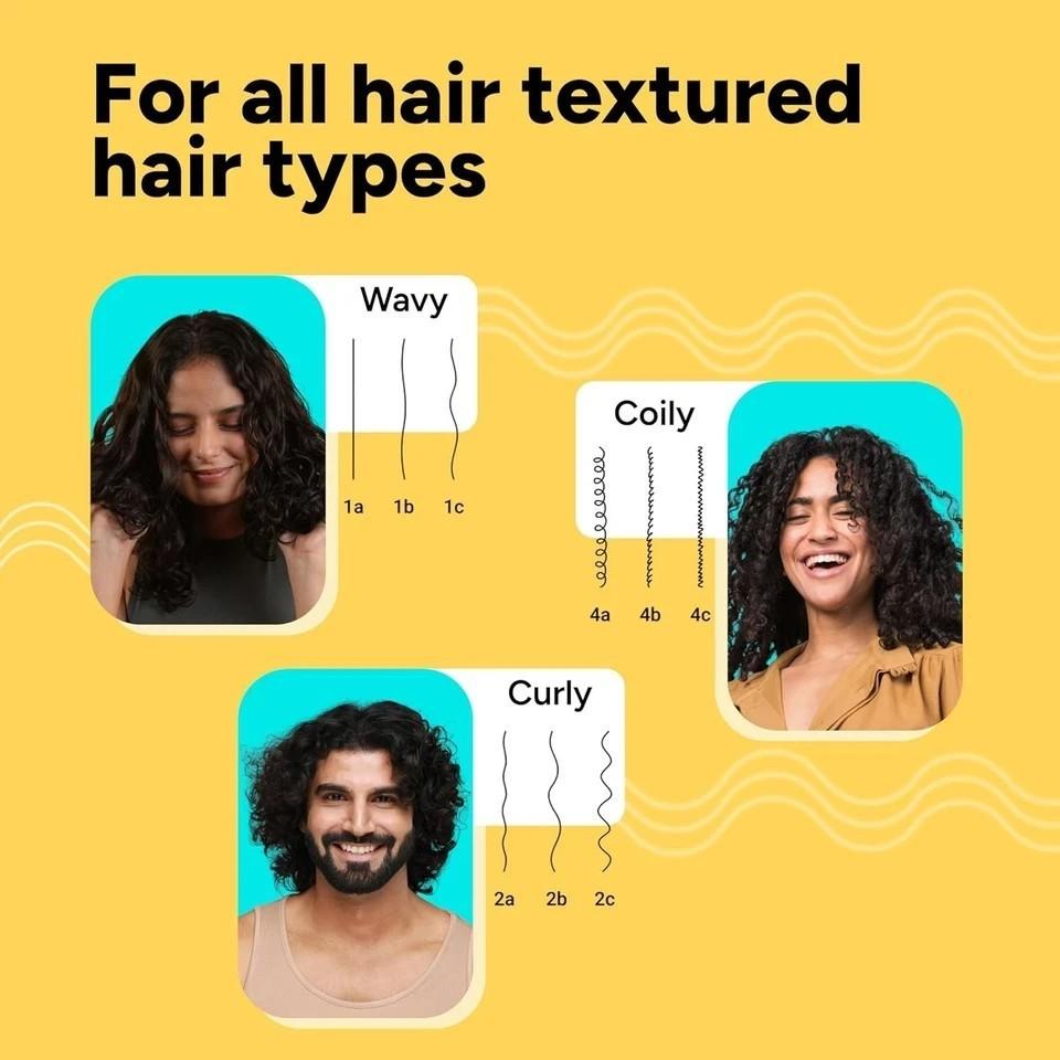 Arata Curl Styling Combo (Mini) - Curl Cream (50ml) + Gel (50ml) For Dry, Frizzy