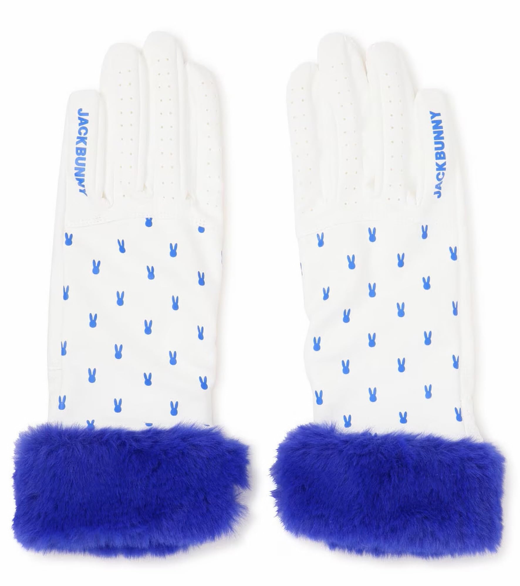

Double Handed Gloves and Golf S [Jack Bunny] Women s (Anti-Slip Warm) / / 262-4285100 110_Blue (19~20cm)
