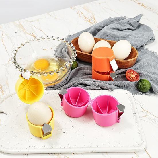 2Pcs Egg Egg Shell Opener Opener Tool for Clean Cracking Handheld Eggshell Cutter