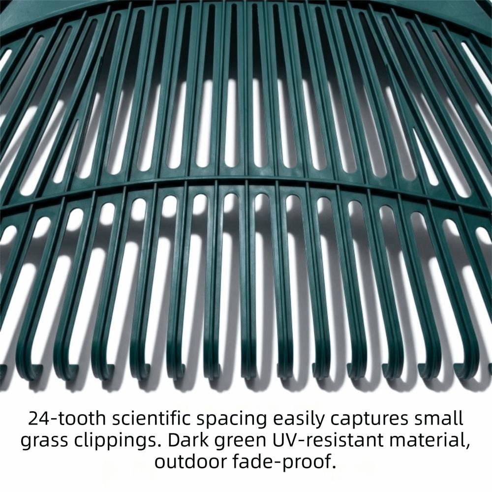 High Hardness Grass Rake Plastic Garden Rake Compost Mixing Leaf Rake Lawn Cleaning