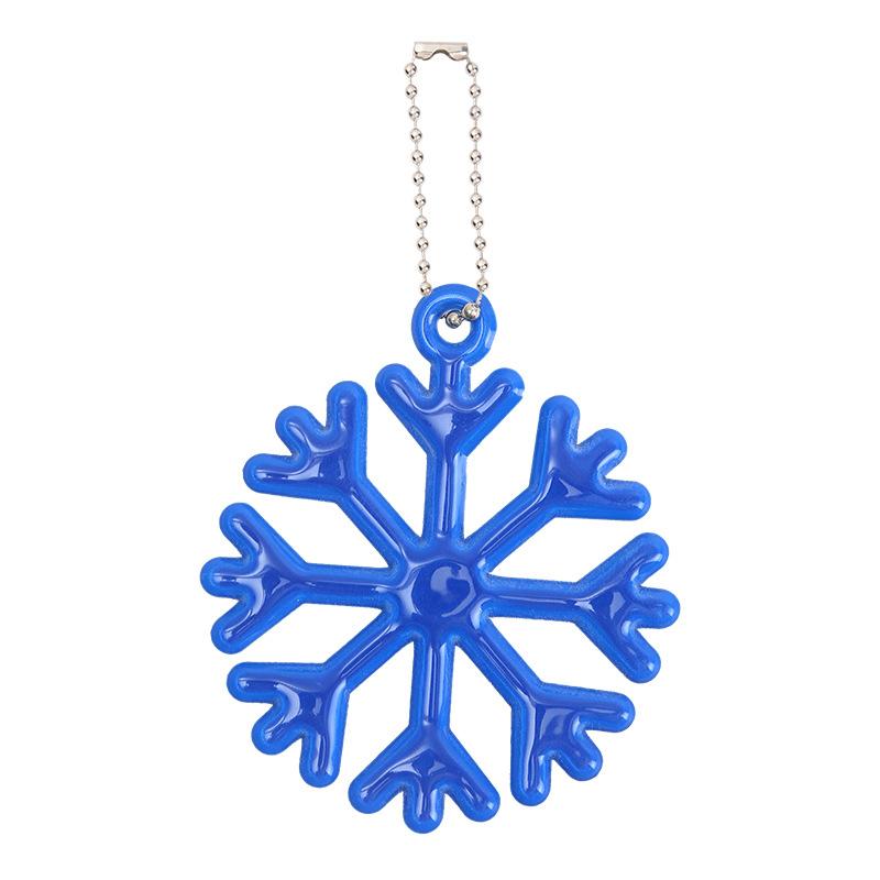 2Pcs Color Music  Safety Reflector Reflective Keychains Car Keyrings Charm Bag Accessories for Jacket BackPack Strollers Wheelchairs