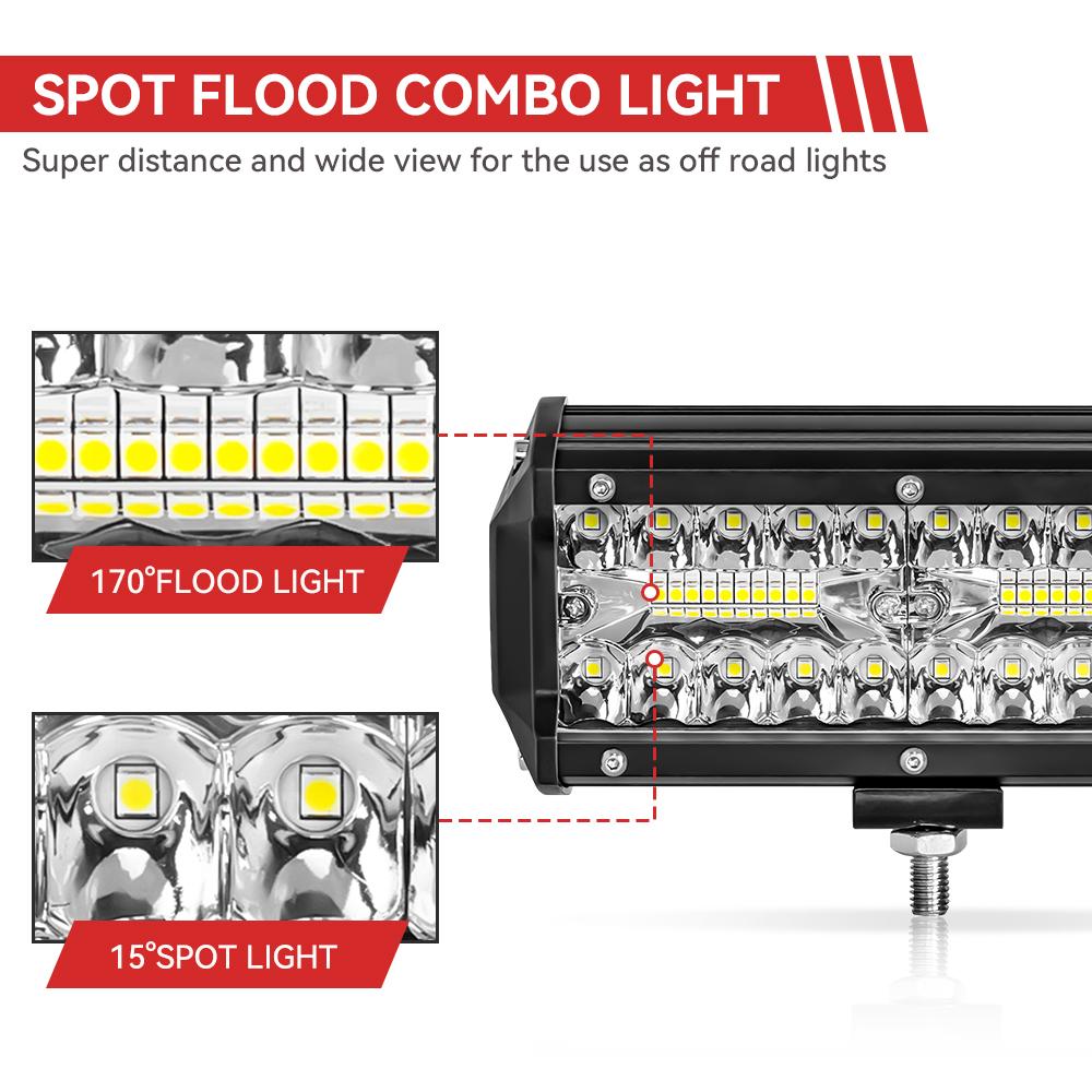 LED Sport Work Lamps 7'' 4“Automobile for Lada Offroad 4X4 vehicle Auxiliary Lights led work light 7inch Combo Driving Headlamp