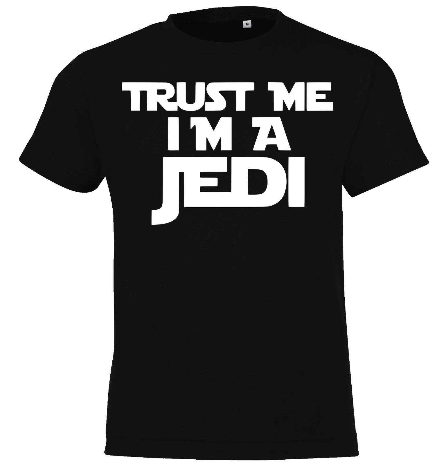 Youth Designz Kids kids boys T-Shirt Trust Jedi Logo Print Cartoon Star Stars Wars Yoda 160