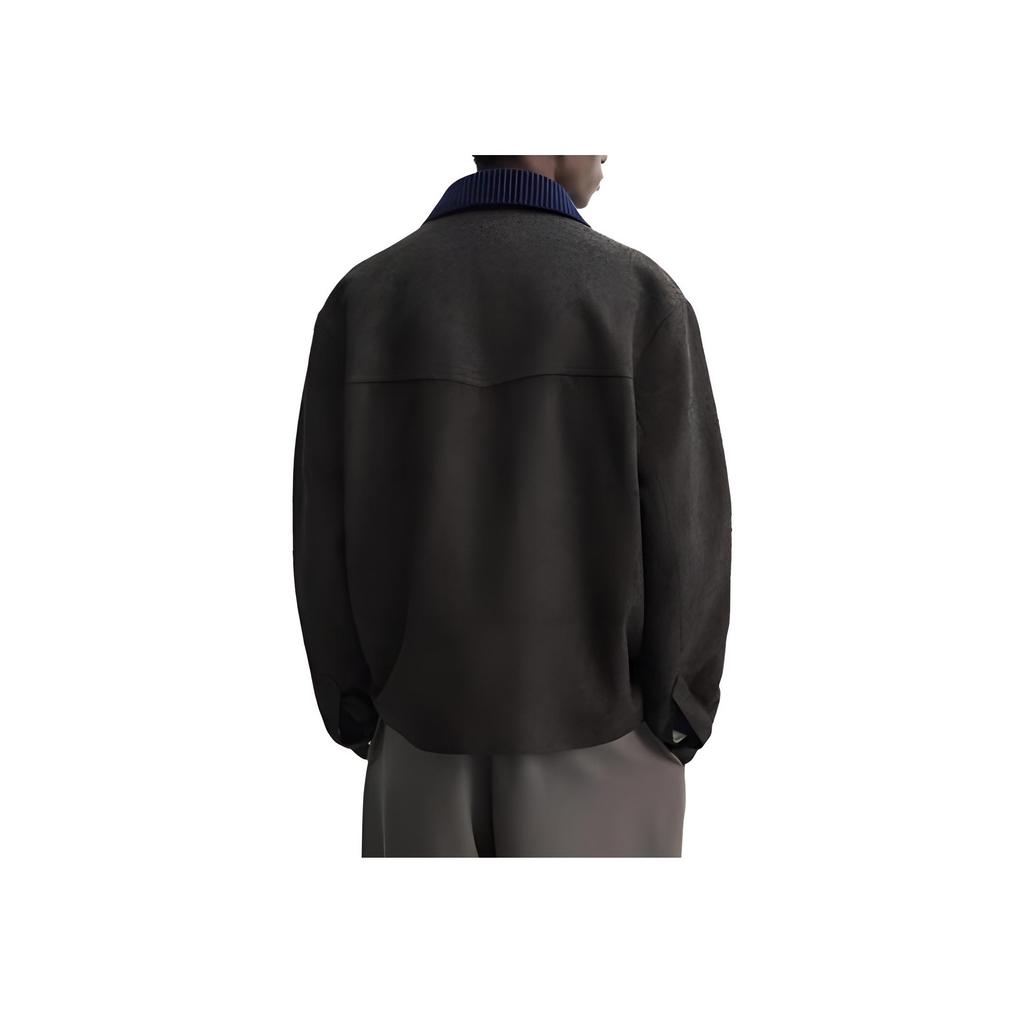 Zara X Nanushka Collaboration FW24 Large Pocket Design Button Closure Long Sleeve Cashmere Sweater Men sweater Brown 6714/308