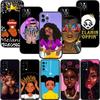 CJ88 Poppin Black Girl Soft Shell Phone Case for Xiaomi Poco C40 C50 C51 C55 C65 C71 C75 F3 F5 F6 F7 M2 M3 Pro Ultra