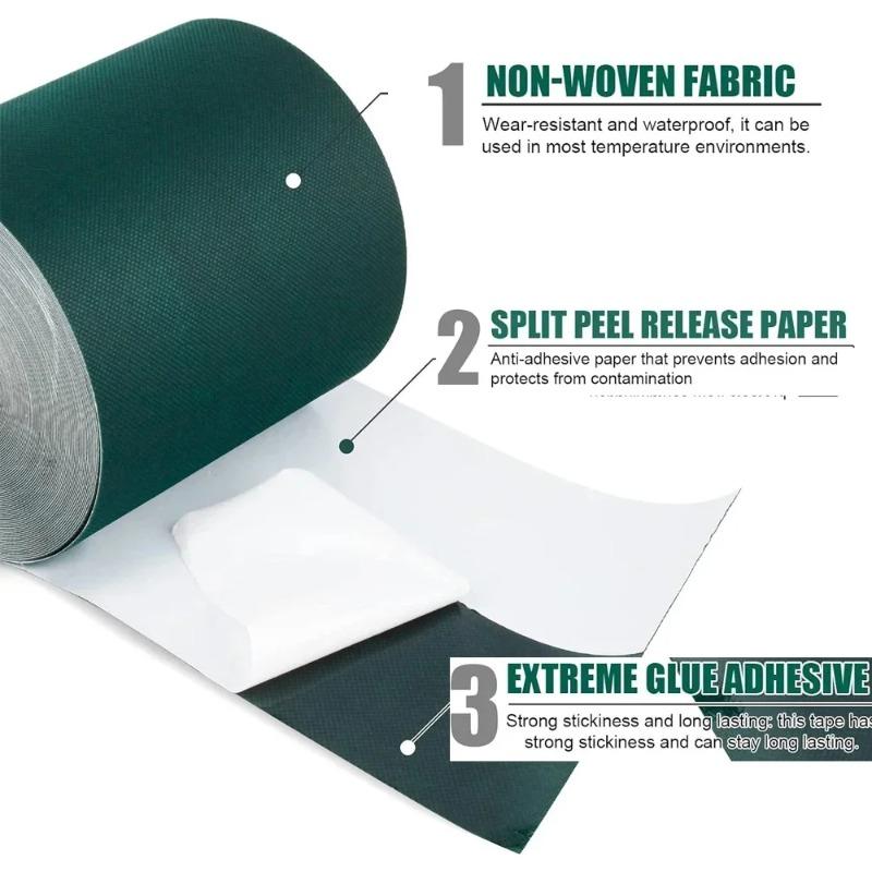 Self Adhesive New Type of Artificial Grass Seam Tape Garden Green Synthetic Lawn Carpet Fixed Connection Tape Garden Tool