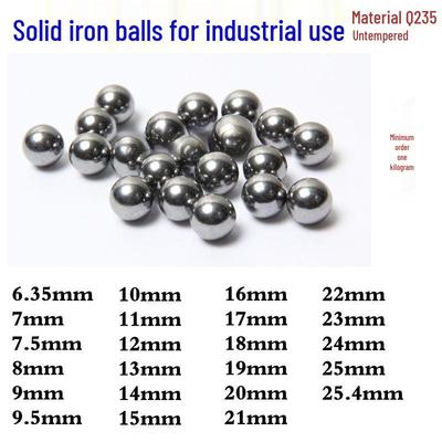 Solid Iron Steel Balls 6.35mm-16mm