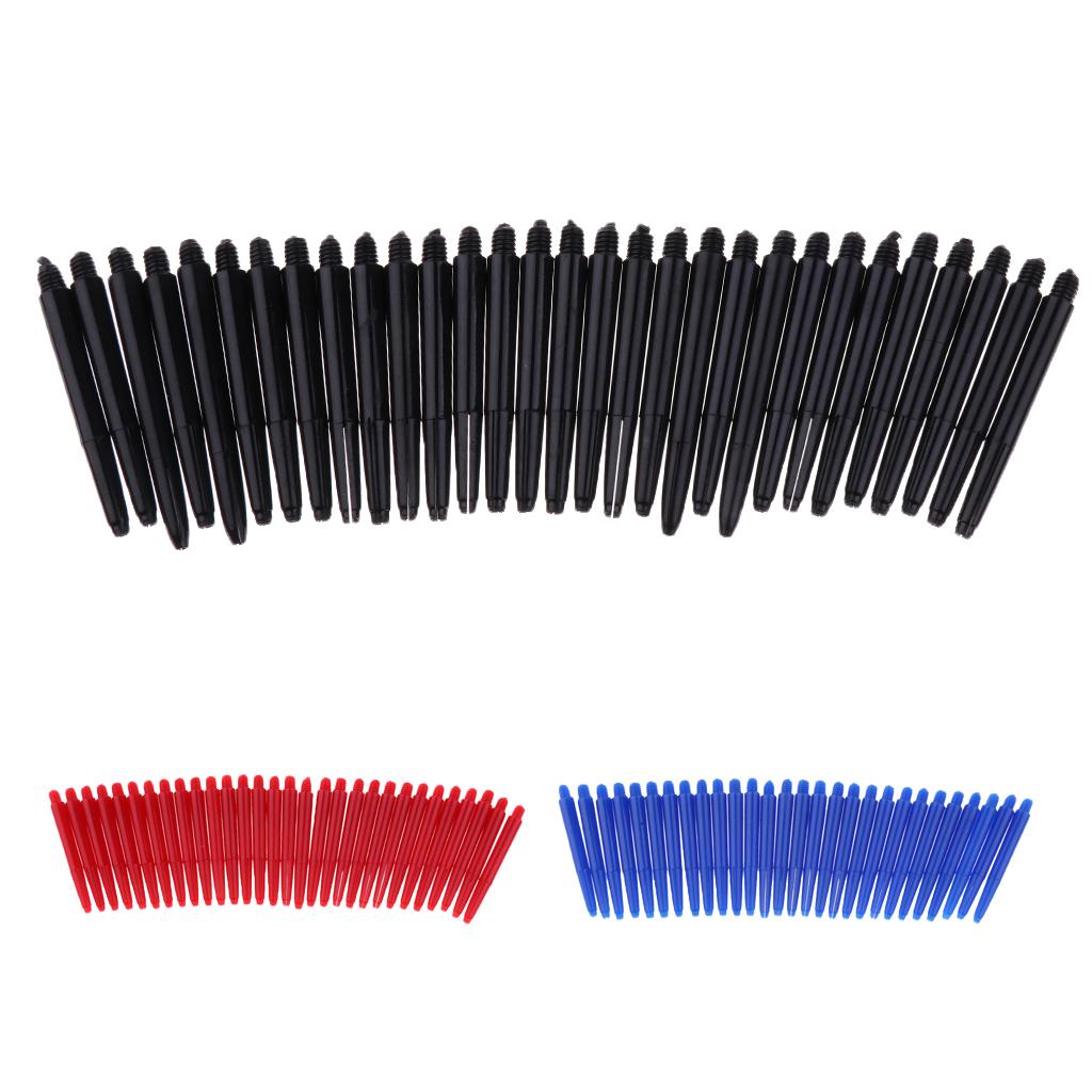 Durable Medium Nylon Dart Stems 2BA Thread Plastic Darts Accessories Fits Most Darts for Steel Tip Play