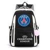 3 Piece School Backpack Set for Students Large Capacity Oxford Cloth Schoolbag with Shoulder Strap and Pencil Case