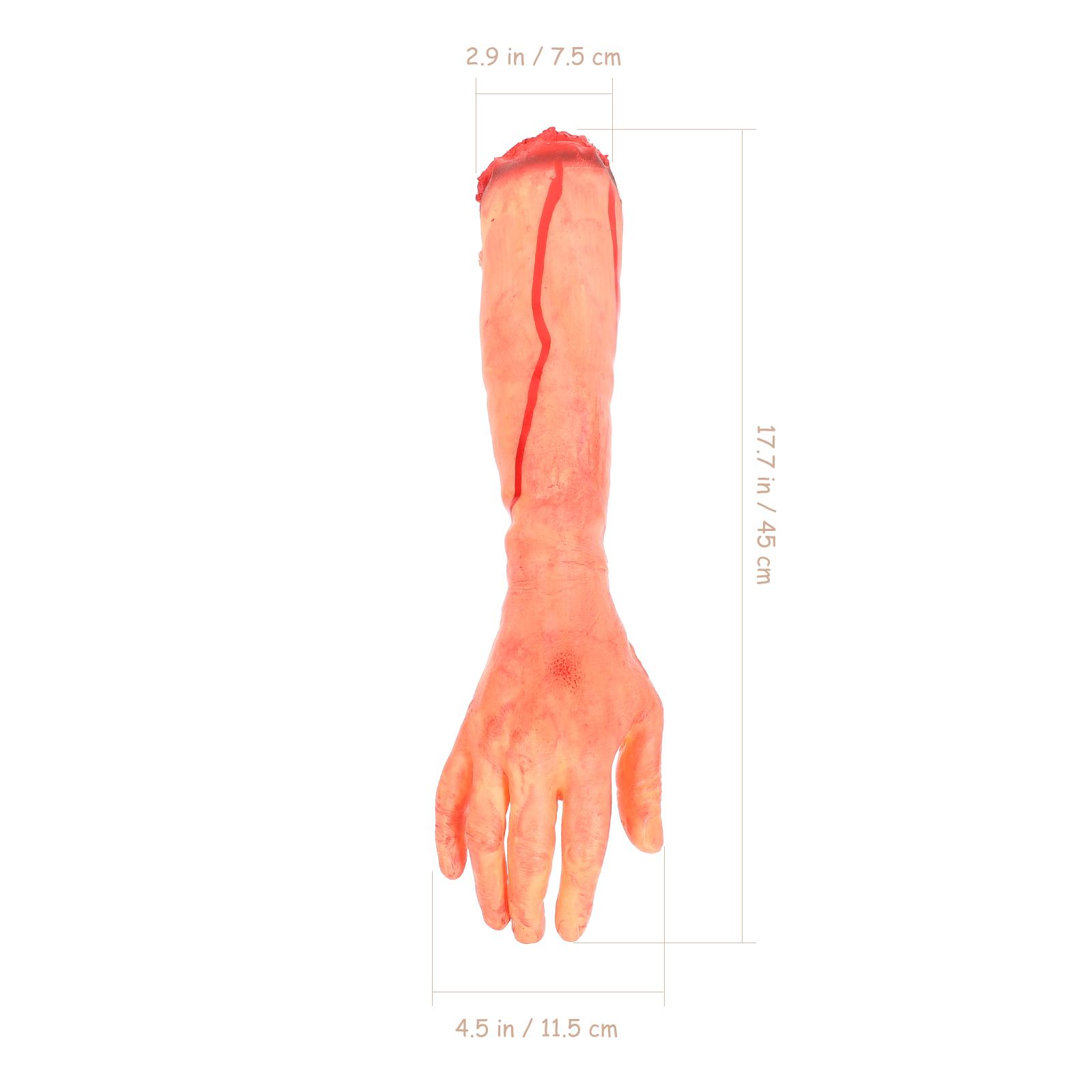 Broken Arms Body Parts Props Halloween Scary Fake Broken Body Part Prank Prop Chopped Human Body Part  Pp Cotton Human Scary чёрный