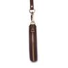 Women's Coin Purse, Genuine Leather Coin Purse, Round, Compact, Small Item Storage, Jewelry Bag (K058 Coffe)