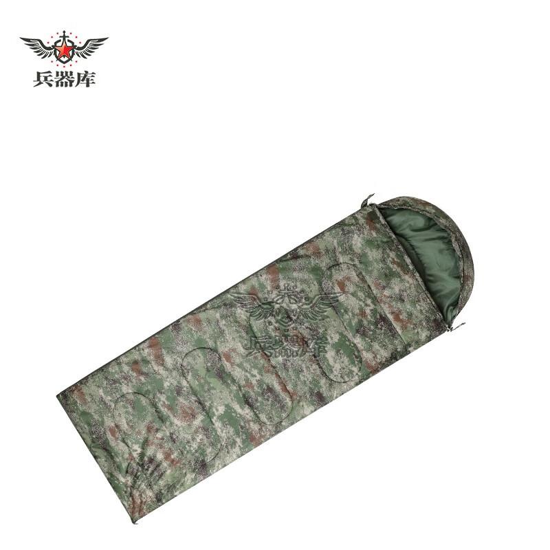 Outdoor Warm Adult Fiberfill Sleeping Bag Envelope Type Silk Cotton Sleeping Bag