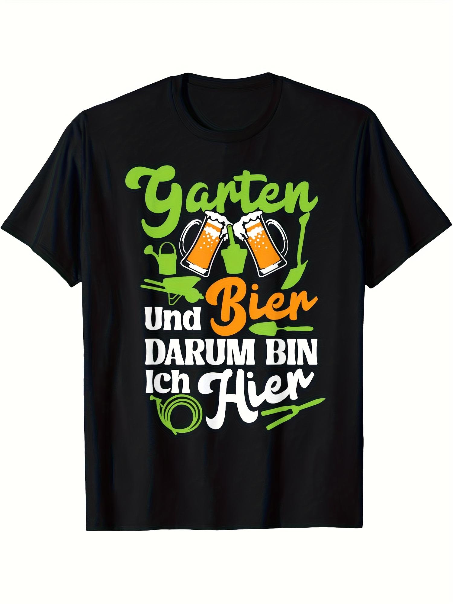 T-Shirt y2k German Beer T Black/Green S