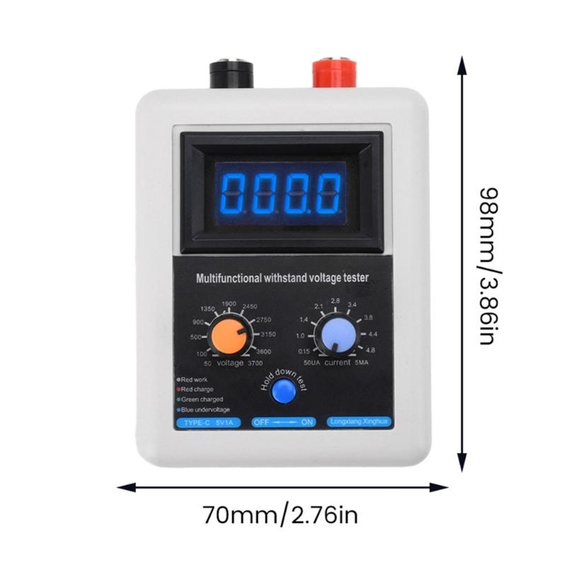50-3700V Withstand Tester Multifunction Transistor Tester Triode Meter