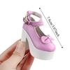 PU Leather 60cm Doll Shoes Causal Wear 1/3 Doll Shoes Kids Toy Doll High Heel Shoes  Girls Gift
