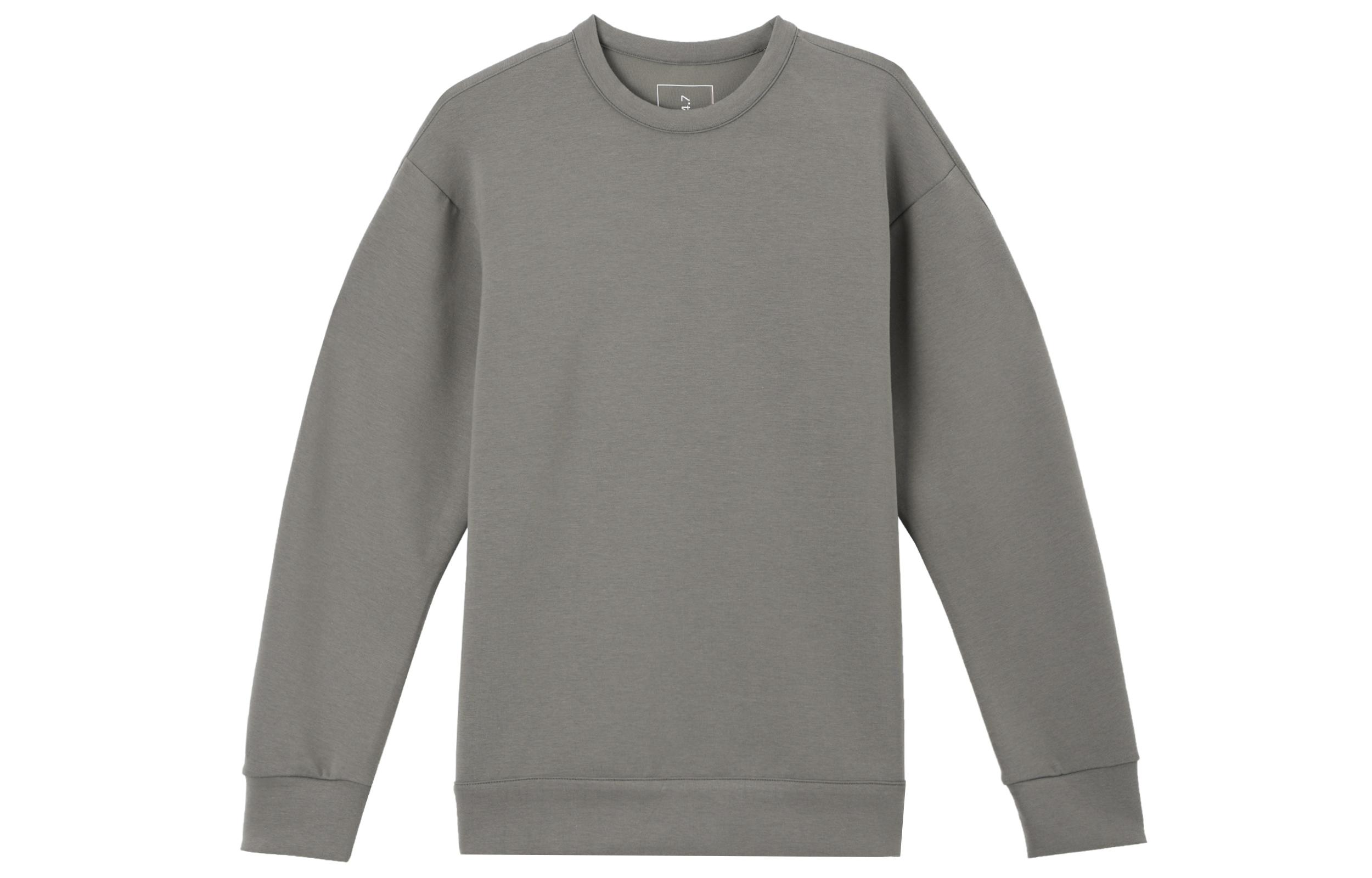 Nike Dri Fit Sweatshirt Men s Cave Stone/Medium Gray HQ6965-289 L