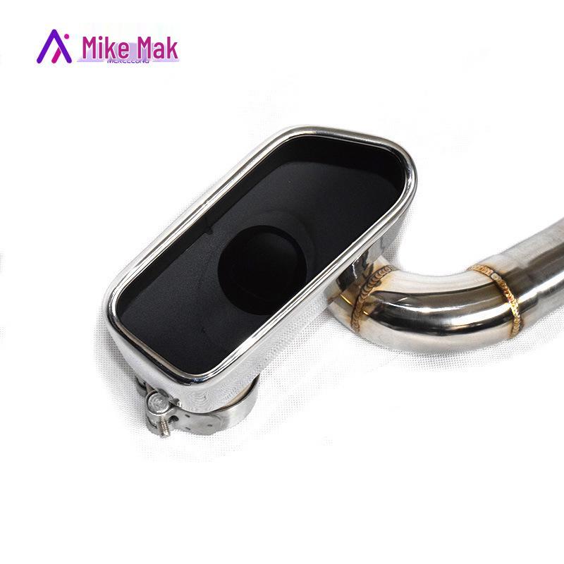 Dual-Square Exhaust Tailpipe for BMW 5 Series F10/F18 520/523/525, 535 Style