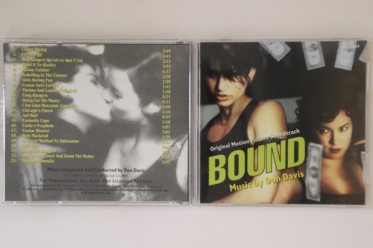 

CD OST - Bound DDCD069 SUPER TRACKS MU 1996 US Soundtracks & Musicals Used
