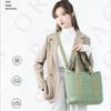 Simple Wide Strap Canvas Tote Bag - Durable Lightweight Shoulder Bag for Casual Commuting