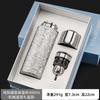 Titanium Vacuum Insulated Travel Mug With Temperature Display Tea Infuser Magnetic Lid Men Office Business Gift