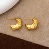 European and American Cold Wind Zircon Twist Ear Buckle Niche Exquisite Winding Design Earrings Retro Light Luxury Fashion Earrings
