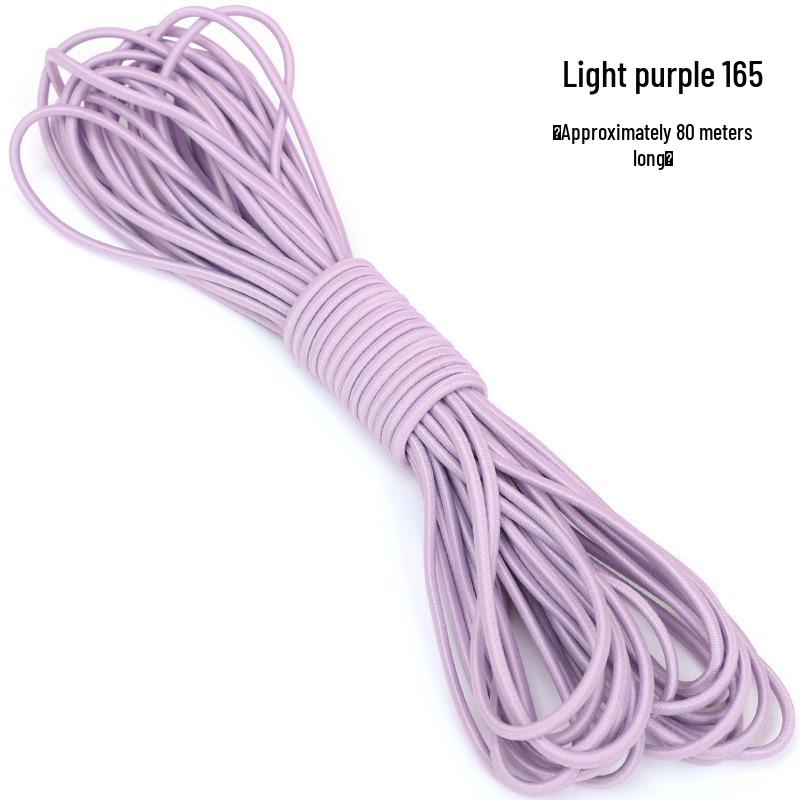 Children's Colored Round Elastic Jump Rope || High Elastic Cord for Clothing and Pants