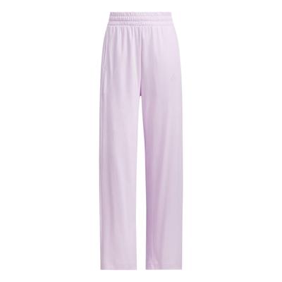 Graphic Knit Joggers Comfortable Fashion Simple Versatile Casual Pants Women Bottoms Light-Purple JN0720