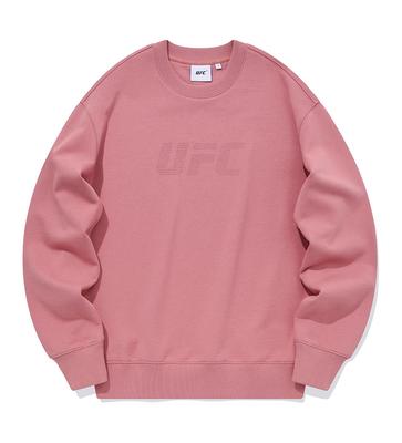 UFC SPORT Ufc 3-Stroke Relaxed Fit Sweatshirt Dusty Rose Pink U2Swv1306Rp