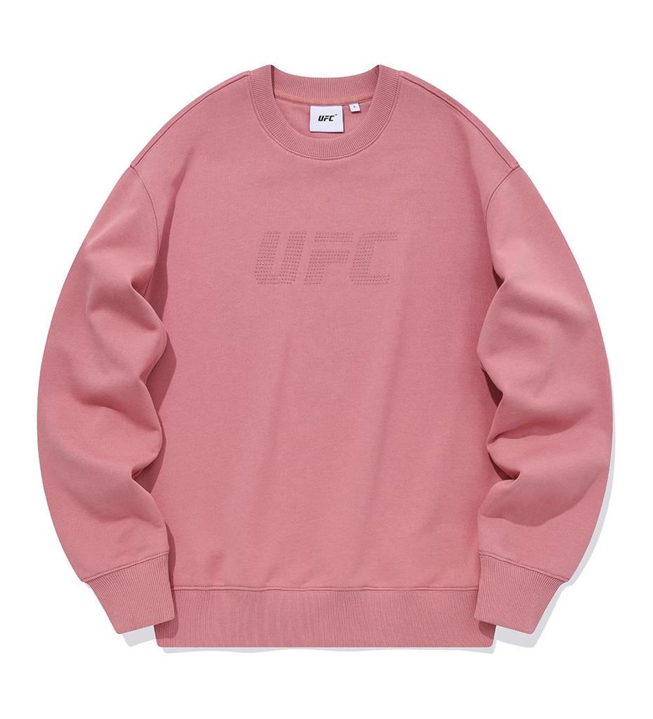 UFC SPORT Ufc 3-Stroke Relaxed Fit Sweatshirt Dusty Rose Pink U2Swv1306Rp