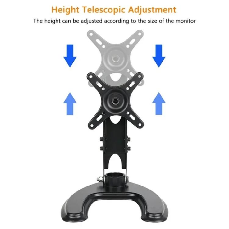 Monitor Stand Bracket Desktop Foldable Shelf PC Flat Holder Hanger Adjustable Monitor Stand Ergonomic Holder Accessories