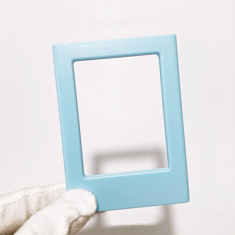 5PCS Lightweight Photo Frames Wall Desktop Reusable Photocards Displaying Sign Paintable Picture Frames for Office Home