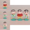 Crayon Shinchan Pvc Anime Figure With Assembly For Collectors Display And Kids Room Decor