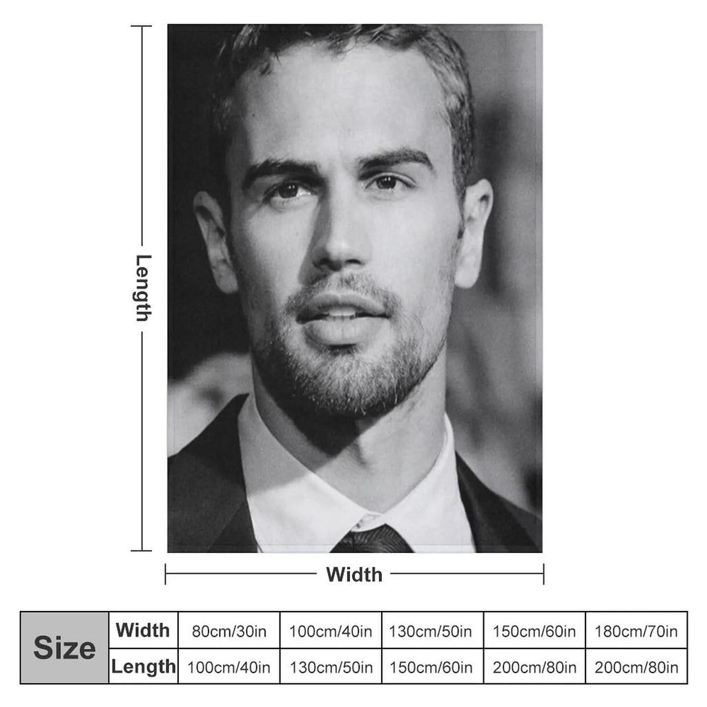 theo james Throw Blanket Moving Blanket Decorative Sofa Blanket Quilt Blanket